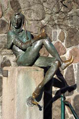 Mölln, Till-Eulenspiegel-Brunnen von Karlheinz Goedtke